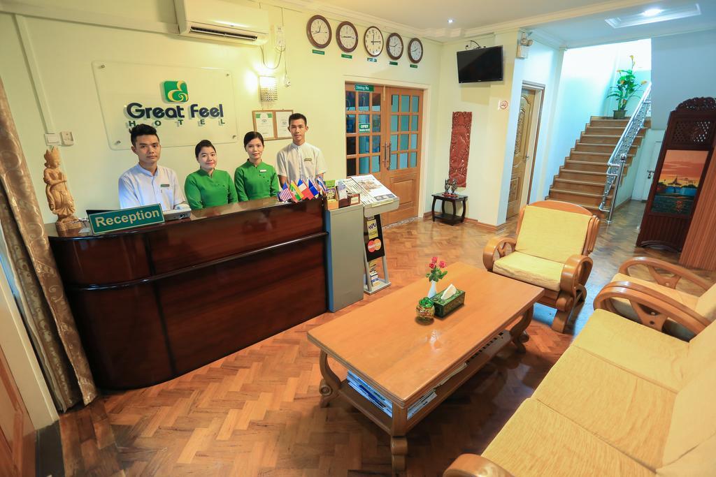 Great Feel Hotel Yangon Bagian luar foto