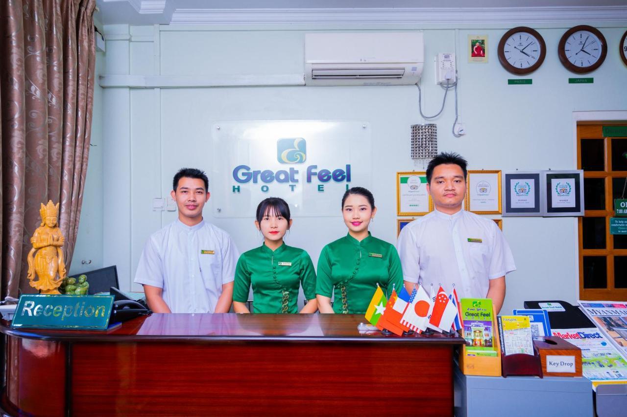Great Feel Hotel Yangon Bagian luar foto